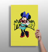 Micey Aluminum Print.
